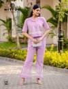 Ruby By Mittoo Cotton Slub Thread Work Co Ord Set Wholesale Price In Surat
